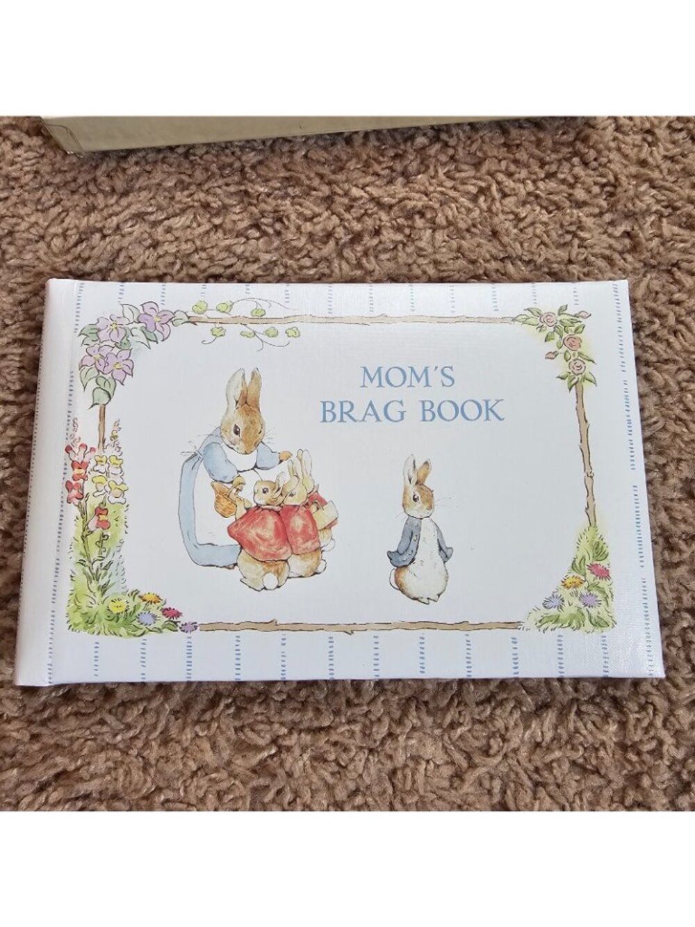 Vintage Beatrix Potter Moms Brag Book Photo Album Peter Rabbit 1990 New in Box - Picture 2 of 10